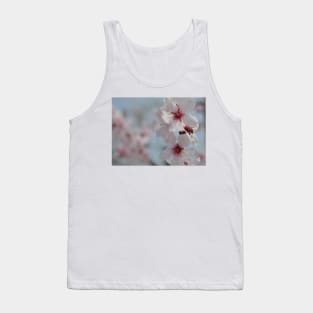 Bee in Almond Flower Tank Top